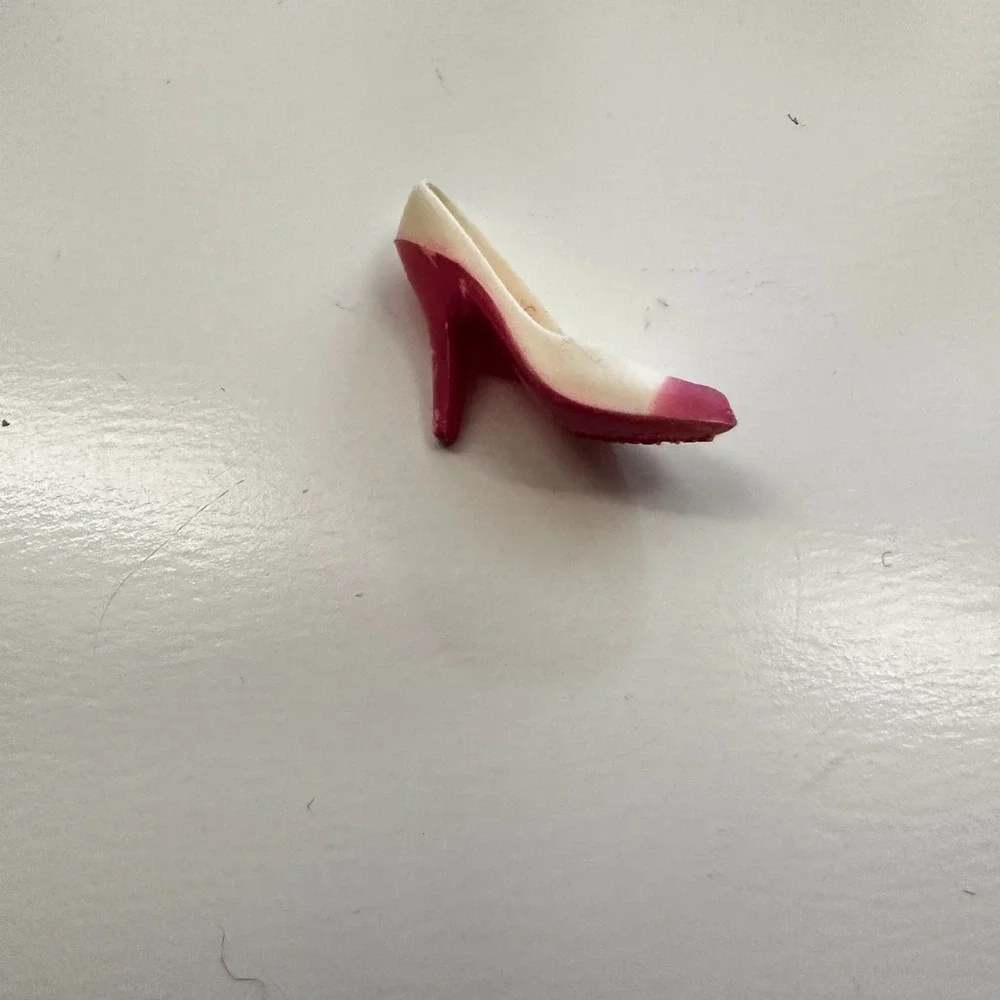 Vintage Super Star‎ Barbie Day to Night White Pink High Heel Pump 83 Replacement